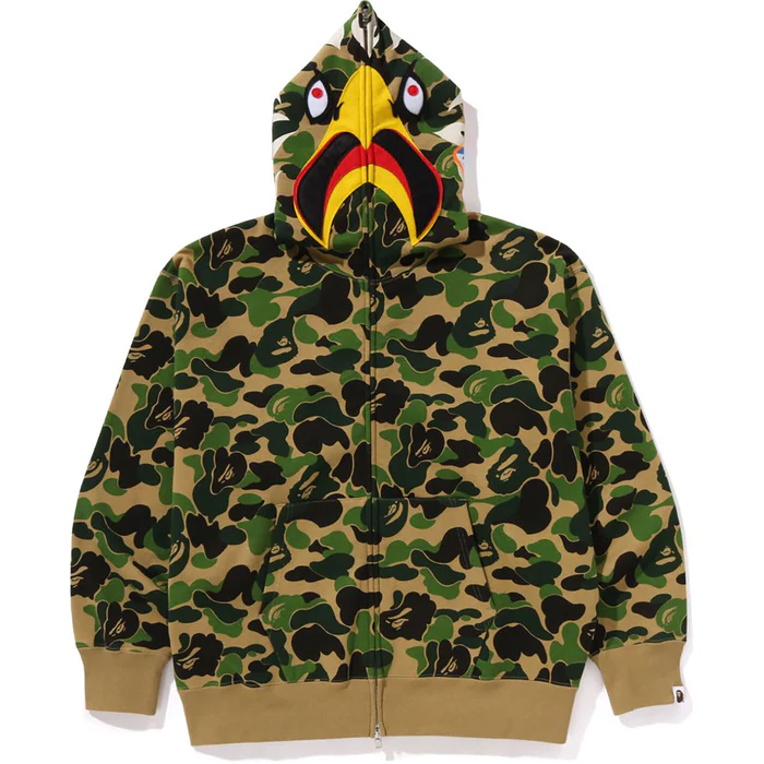 BAPE X READYMADE ABC CAMO EAGLE RELAXED FIT FULL ZIP HOODIE MENS缩略图